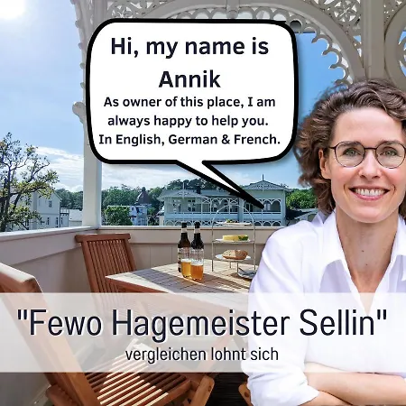 Hunde Ohne Aufpreis - Hagemeister - Auch Im Winter Toll! Sauna Im Haus - 6 Min Zum - 2 Ueberdachte Balkone Mit Strandkoerben Lejlighed